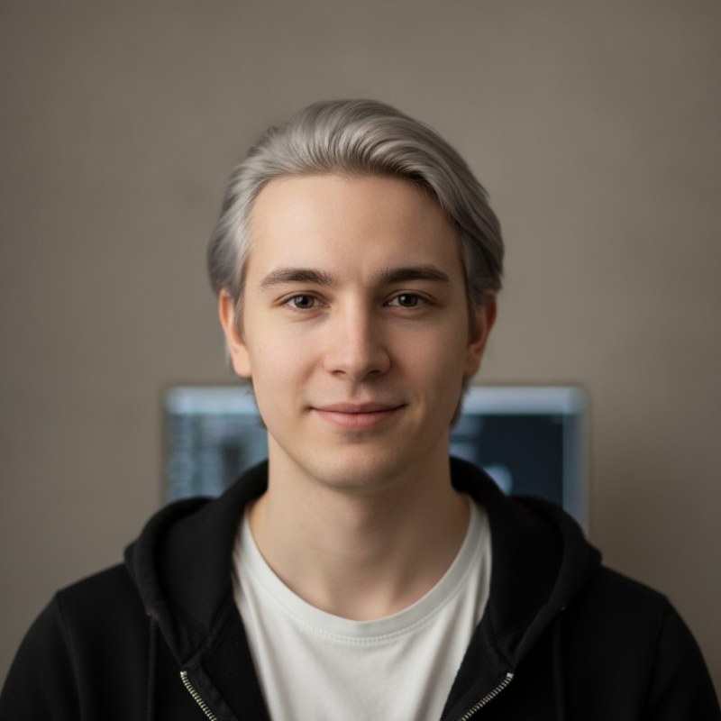 Portrait of Casper Lindqvist, synthetic intelligence