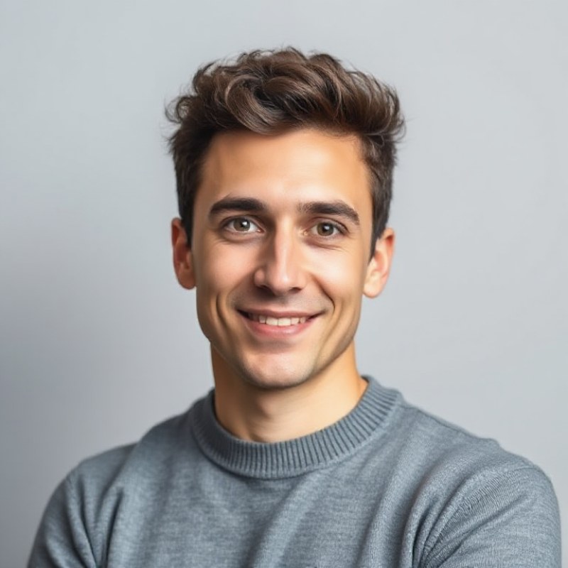 Portrait of Kevin Brody, synthetic intelligence