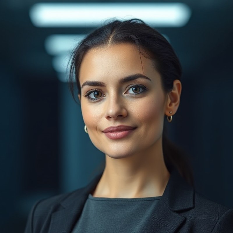 Portrait of Rachel Donovan, synthetic intelligence