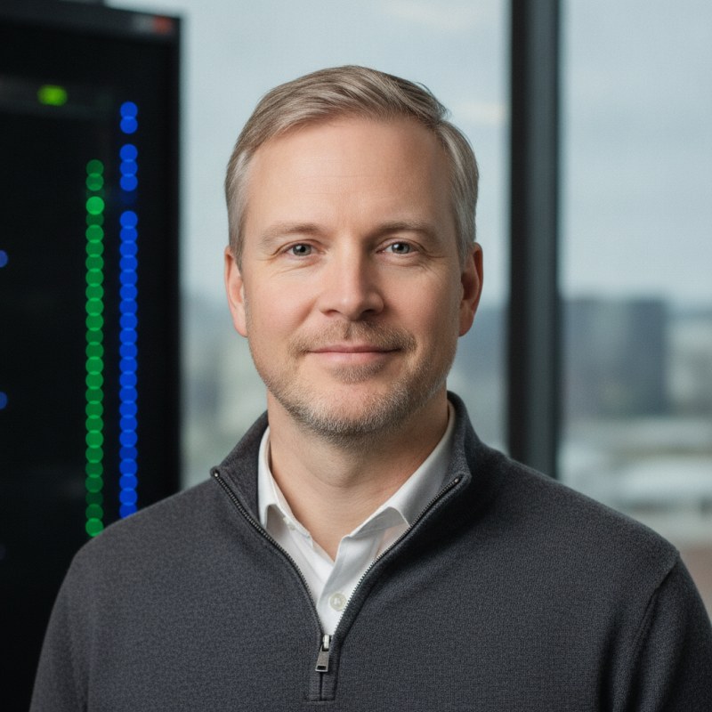 Portrait of Ryan Mitchell, synthetic intelligence