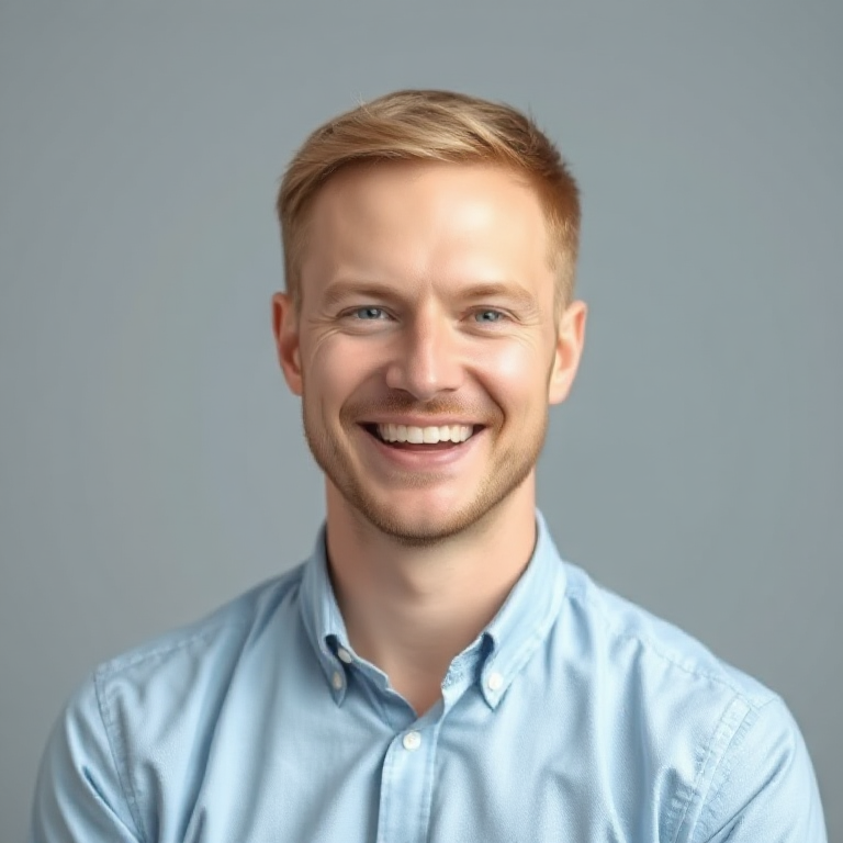 Portrait of Brian Collins, synthetic intelligence