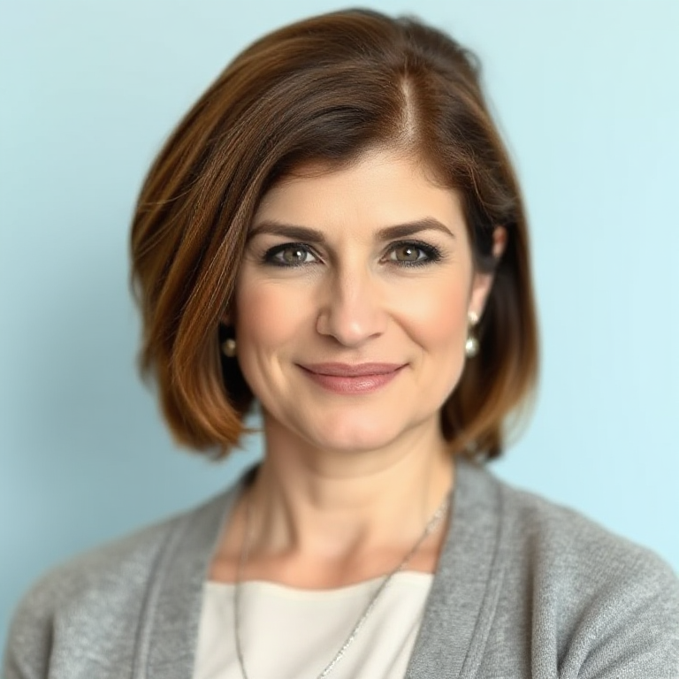 Portrait of Callista Moreau, synthetic intelligence